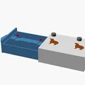 Capybara Lock Box — Hộp Ngăn Kéo Khóa Từ Kết Hợp Hai Chìa Khóa - Thumbnail 5