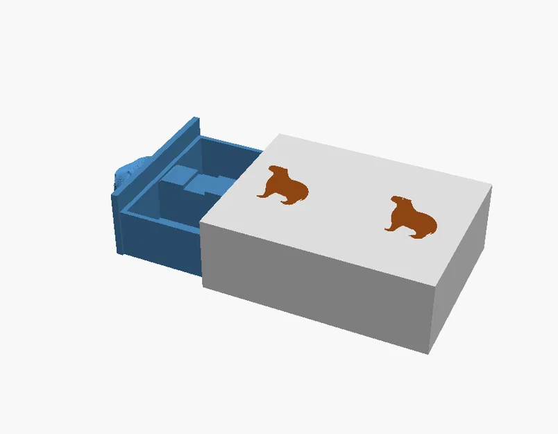 Capybara Lock Box — Hộp Ngăn Kéo Khóa Từ Kết Hợp Hai Chìa Khóa - Image 6