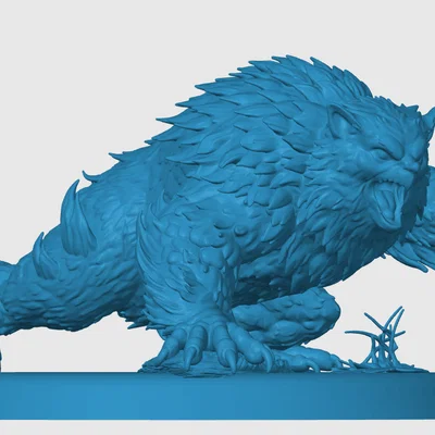 Mô hình Owlbear 2 cho game RPG