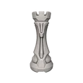 Quân xe (Rook) thuộc bộ cờ Pale Granite Line - Thumbnail 2
