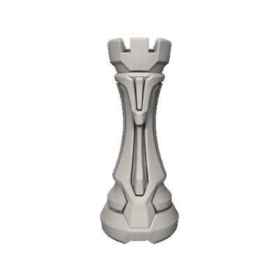 Quân xe (Rook) thuộc bộ cờ Pale Granite Line