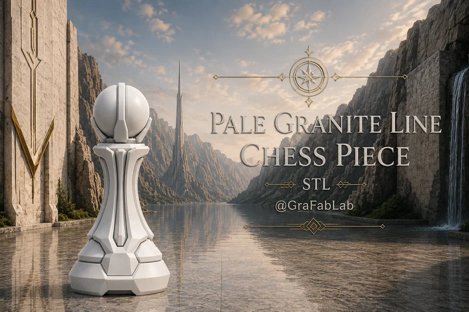 Quân Cờ Tốt (Pawn) - Bộ Pale Granite Line - Image 1