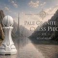 Quân Cờ Tốt (Pawn) - Bộ Pale Granite Line - Thumbnail 1