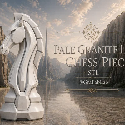 Quân Mã (Knight) - Bộ cờ vua Pale Granite Line