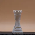 Quân xe (Rook) thuộc bộ cờ Pale Granite Line - Thumbnail 4
