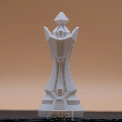 Quân Hậu (Queen) trong bộ cờ Pale Granite