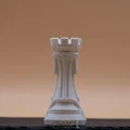Quân xe (Rook) thuộc bộ cờ Pale Granite Line - Thumbnail 5