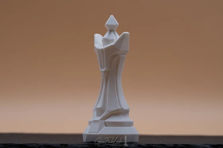 Quân Hậu (Queen) trong bộ cờ Pale Granite - Image 4
