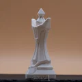 Quân Hậu (Queen) trong bộ cờ Pale Granite - Thumbnail 4