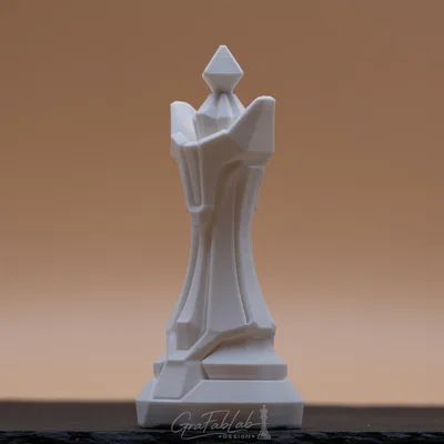 Quân Hậu (Queen) trong bộ cờ Pale Granite