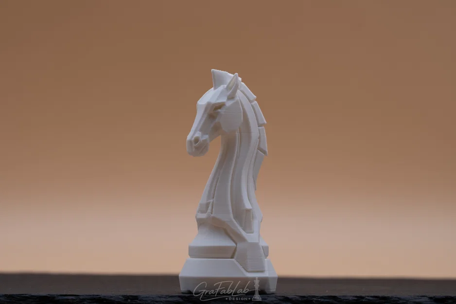 Quân Mã (Knight) - Bộ cờ vua Pale Granite Line - Image 4
