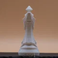 Quân Hậu (Queen) trong bộ cờ Pale Granite - Thumbnail 5