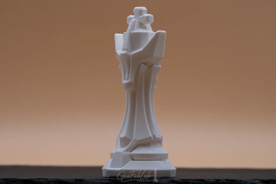Quân Cờ Vua "King" - Pale Granite Line - Image 4