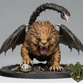 Mô hình Manticore cho game RPG - Thumbnail 2