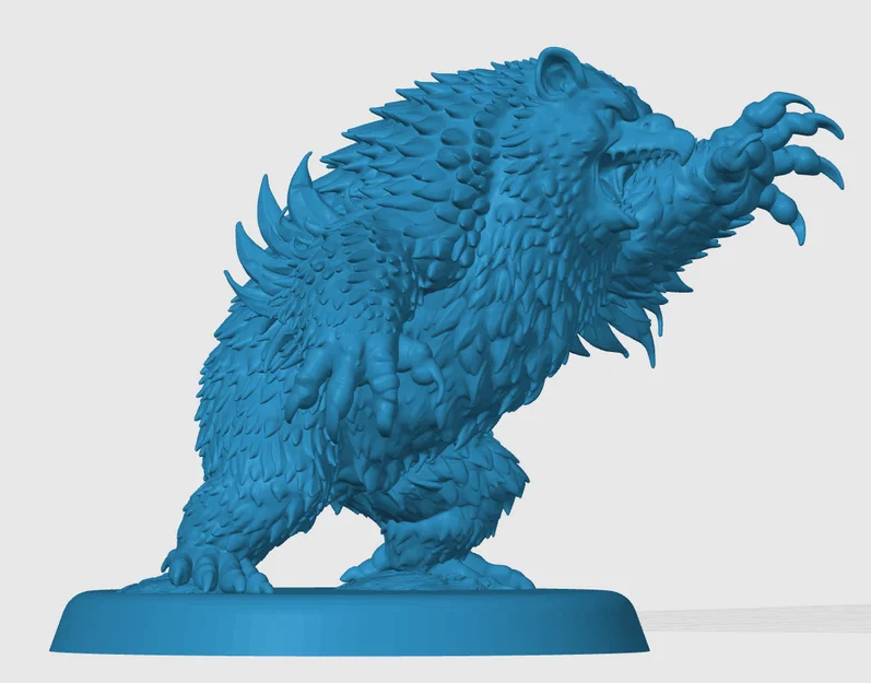 Mô hình Owlbear cho game nhập vai - Image 4