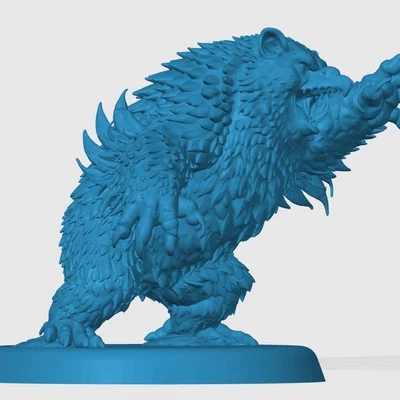 Mô hình Owlbear cho game nhập vai