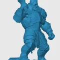 Mô hình Fire Giant cho game nhập vai - Thumbnail 3