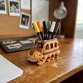Ống cắm bút Catbus 3D - Phụ kiện bàn làm việc cho fan Ghibli - Thumbnail 2