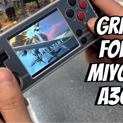 Tay cầm Ergonomic cho Miyoo A30 - Trải nghiệm Retro Gaming tuyệt đỉnh