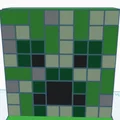 Khay đựng chìa khóa hình Creeper Minecraft cực chất - In 3D dễ dàng - Thumbnail 2