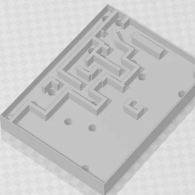 Mô hình mê cung bi lăn 3D in không cần support (Marble Maze V1)