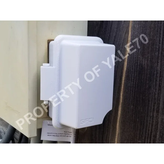 Ốp che ổ cắm ngoài trời GFCI - Image 1
