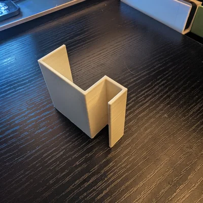 Móc treo tai nghe 3D tiện lợi kẹp cạnh kệ IKEA