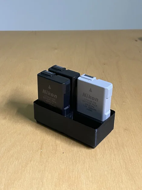 Khay 3D đựng pin Nikon EN-EL14 chuẩn Gridfinity tiện lợi - Image 1