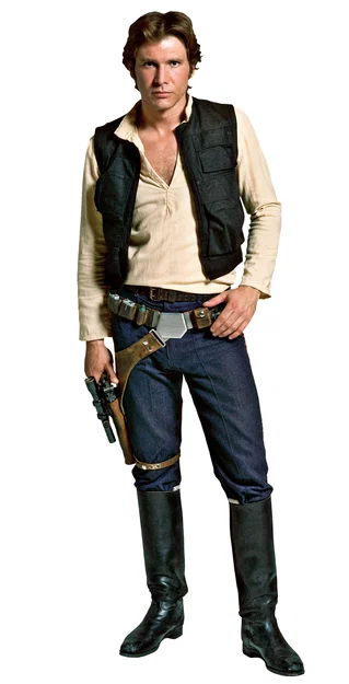 Mô hình 3D Han Solo Star Wars - Tượng trưng cho phong cách độc đáo - Image 1
