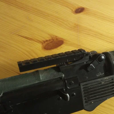 Thanh gắn phụ kiện RIS cho dòng súng AK (Airsoft)