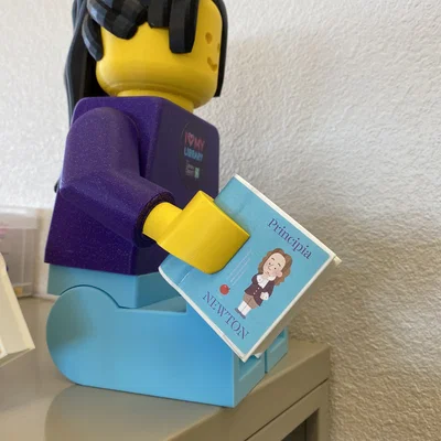 Quyển sách cho mô hình Giant LEGO Mini-Fig