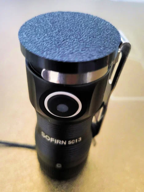 Nắp che ống kính cho đèn pin Sofirn SC13 - Image 1