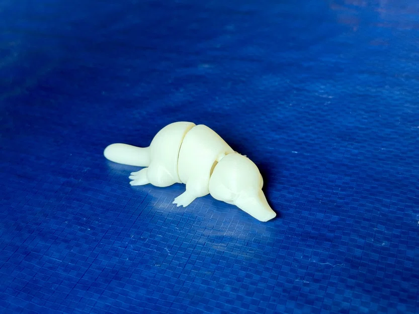 Mô hình Thú mỏ vịt Articulated và Móc khóa thú mỏ vịt - Image 3