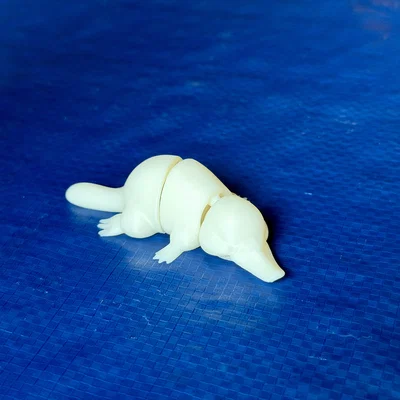Mô hình Thú mỏ vịt Articulated và Móc khóa thú mỏ vịt