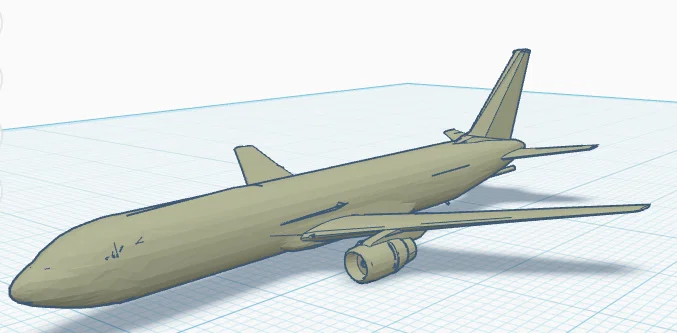 Mô hình in 3D máy bay tiếp dầu KC-46 Pegasus - Thiết kế chi tiết - Image 1