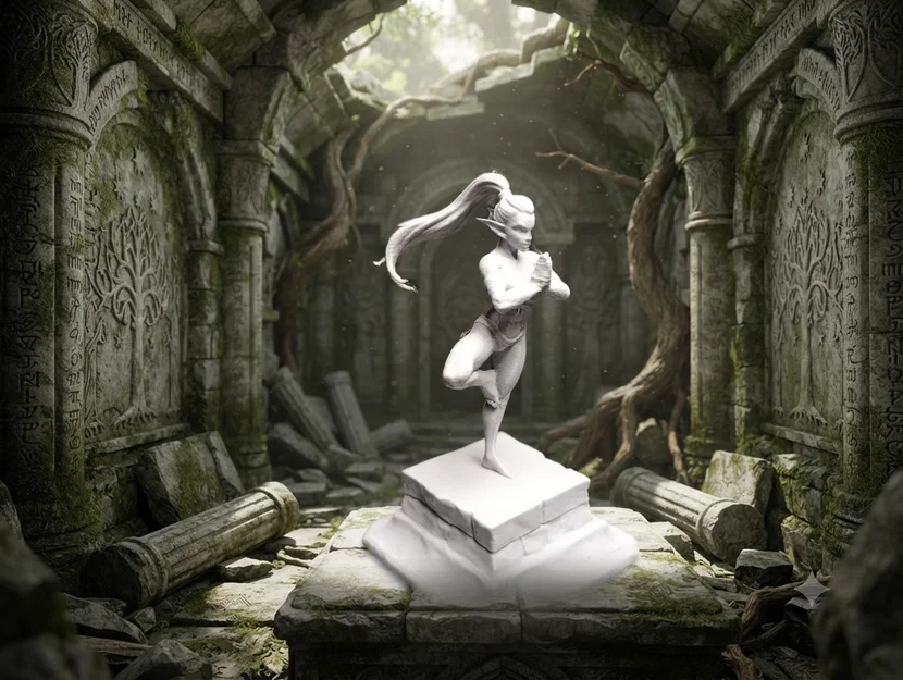 Mô hình Elven Meditation - Thiền định Tiên tộc - Image 1