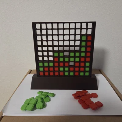 Bộ cờ Tetris Duel 3D - Đồ chơi chiến thuật cho 2 người