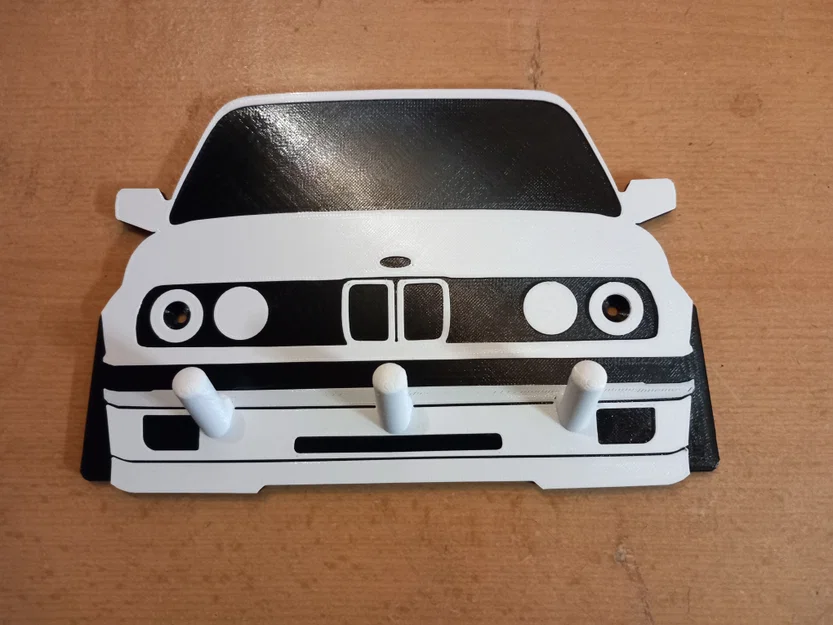 Giá treo chìa khóa BMW E30 - Phụ kiện trang trí 3D cho tín đồ xe hơi - Image 2