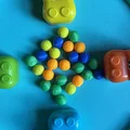 Quả cầu nhựa thay thế cho trò chơi Hungry Hungry Hippos 14mm - Thumbnail 1