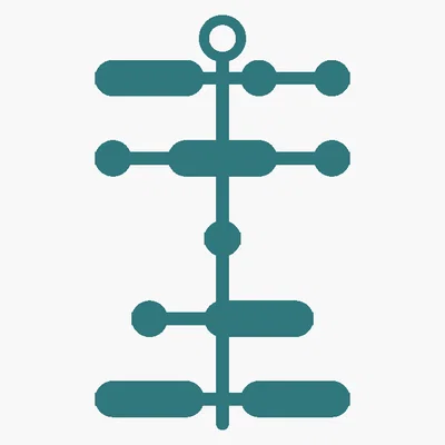 Bông tai Morse Code — Tùy biến mọi từ ngữ, đọc theo chiều dọc