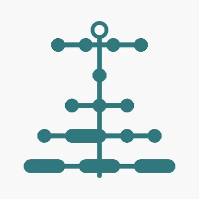Bông tai Morse Code — Tùy biến mọi từ ngữ, đọc theo chiều dọc