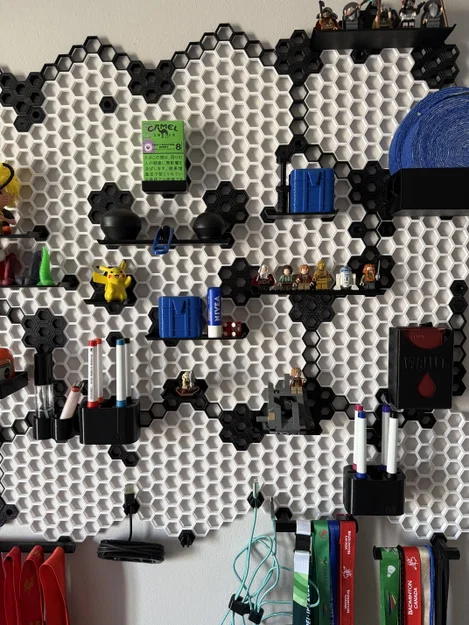Khay Đựng Bút Marker Gắn Bảng Honeycomb Storage Wall (HSW) - Image 3