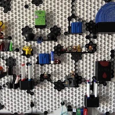 Khay Đựng Bút Marker Gắn Bảng Honeycomb Storage Wall (HSW)