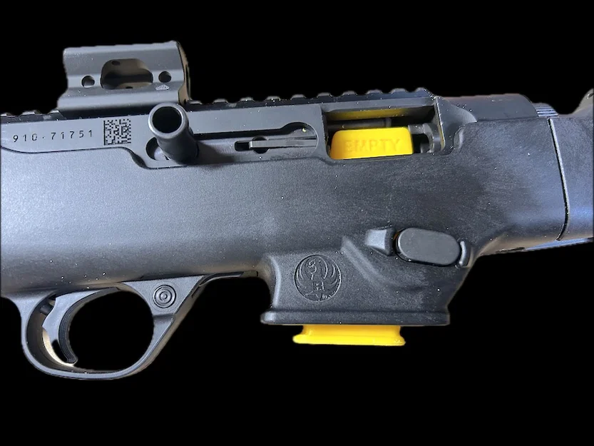 Shorty Mag Block cho Ruger 9mm PCC dùng băng đạn Glock - Image 3