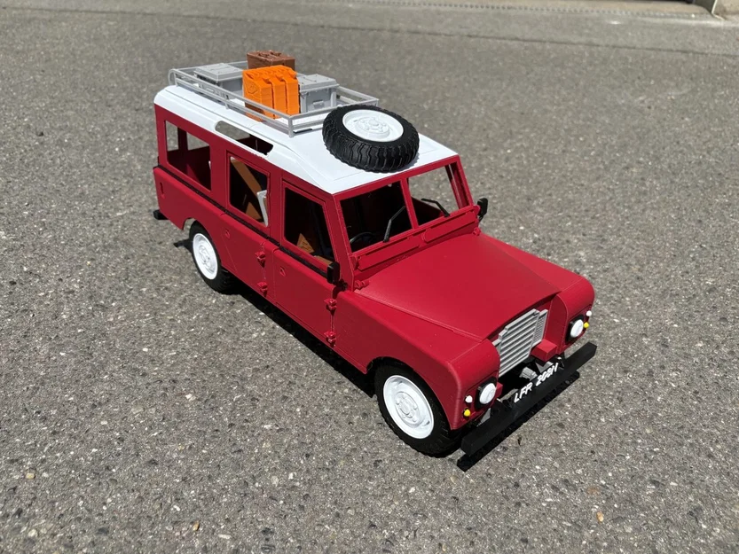 Bộ kit mô hình Landrover Series 3 109 tỉ lệ 1:10 - Image 1