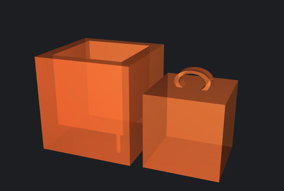 Mô hình Box Fit 3D với cơ chế đóng nắp chậm mượt mà - Image 1