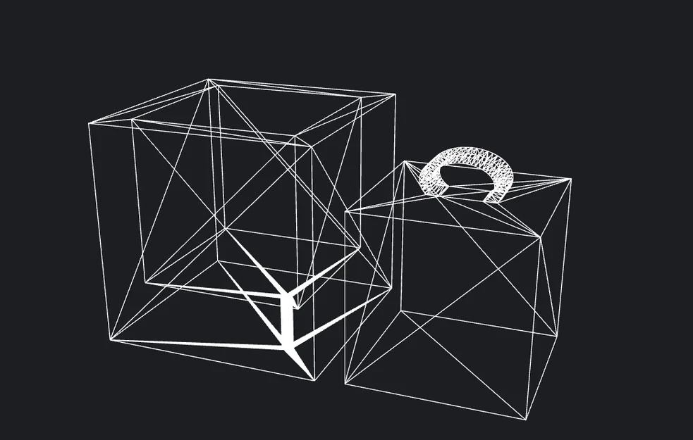 Mô hình Box Fit 3D với cơ chế đóng nắp chậm mượt mà - Image 2