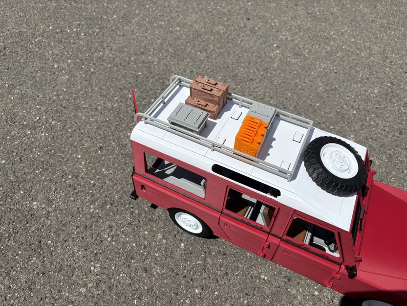 Bộ kit mô hình Landrover Series 3 109 tỉ lệ 1:10 - Image 11