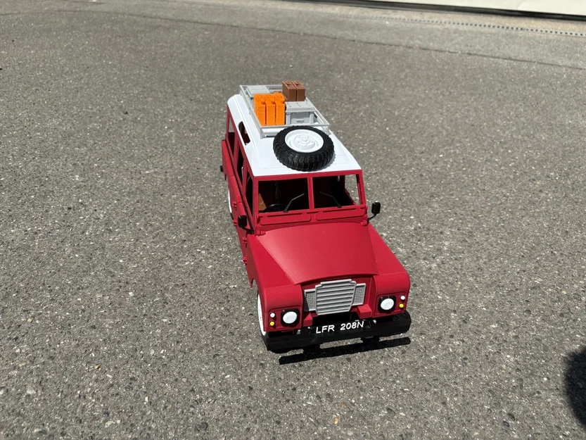 Bộ kit mô hình Landrover Series 3 109 tỉ lệ 1:10 - Image 12