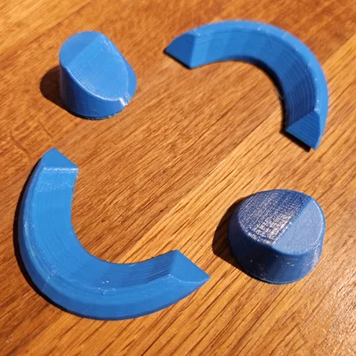 Bộ dụng cụ hỗ trợ Lawn Bowls: Marker và Chock in 3D tiện lợi